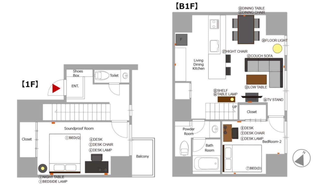 Preview floorplan of Azabujuban
