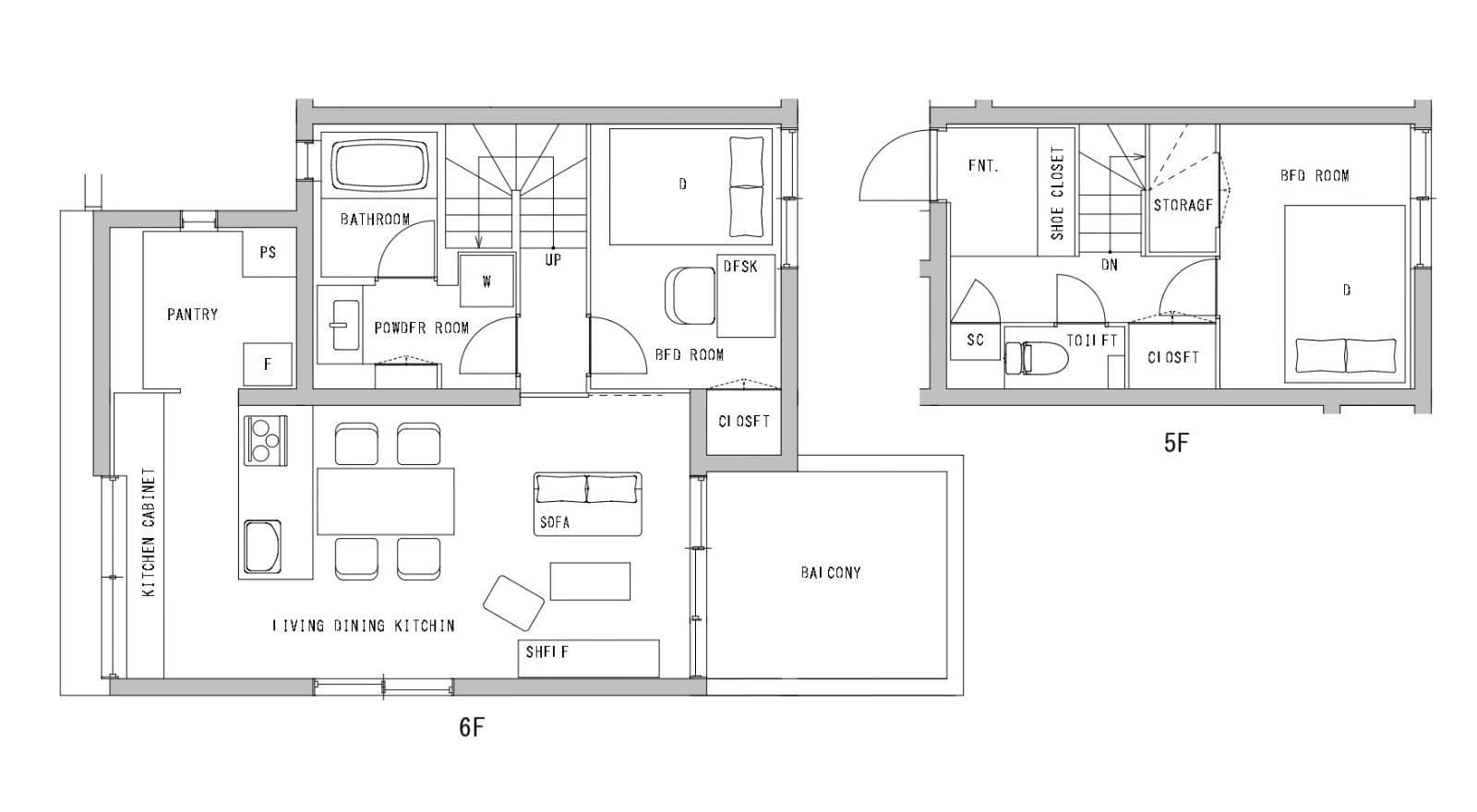 Preview floorplan of Gakugei-Daigaku