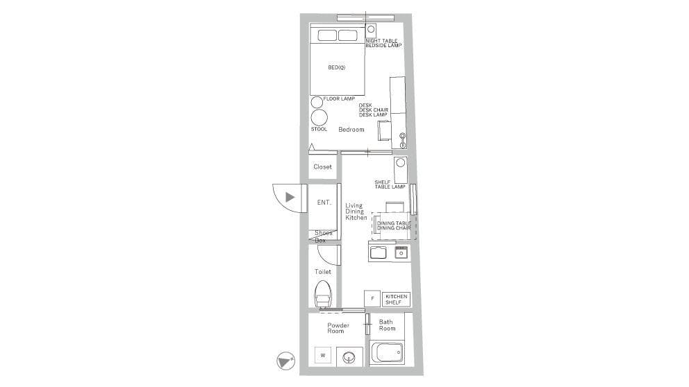 Preview floorplan of Ogikubo