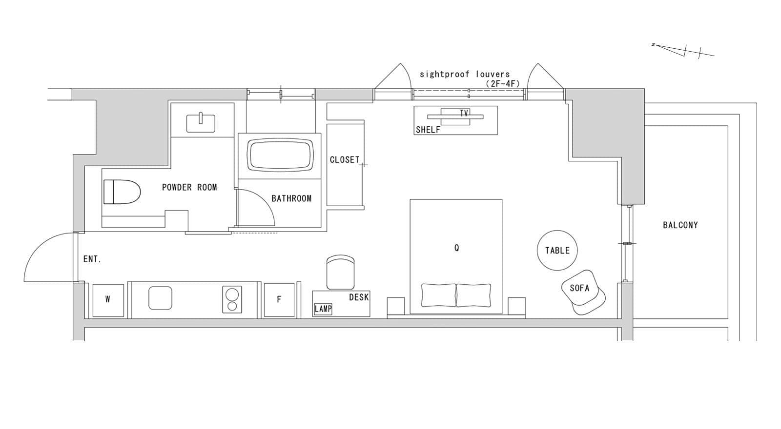 Preview floorplan of Premium Azabudai