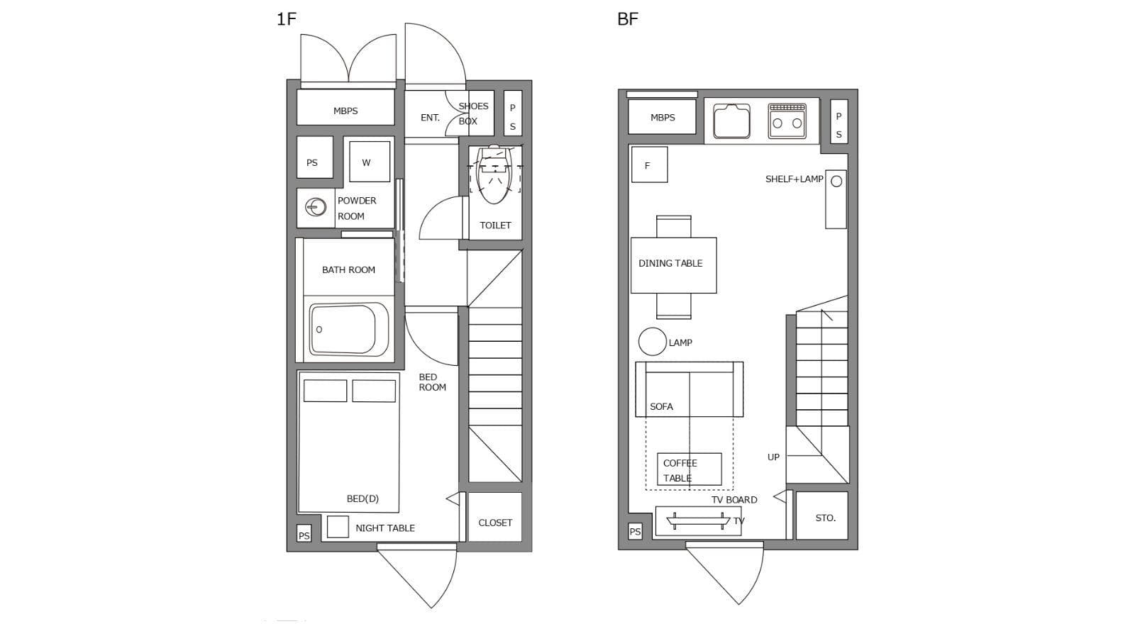 Preview floorplan of SangenjayaⅡ