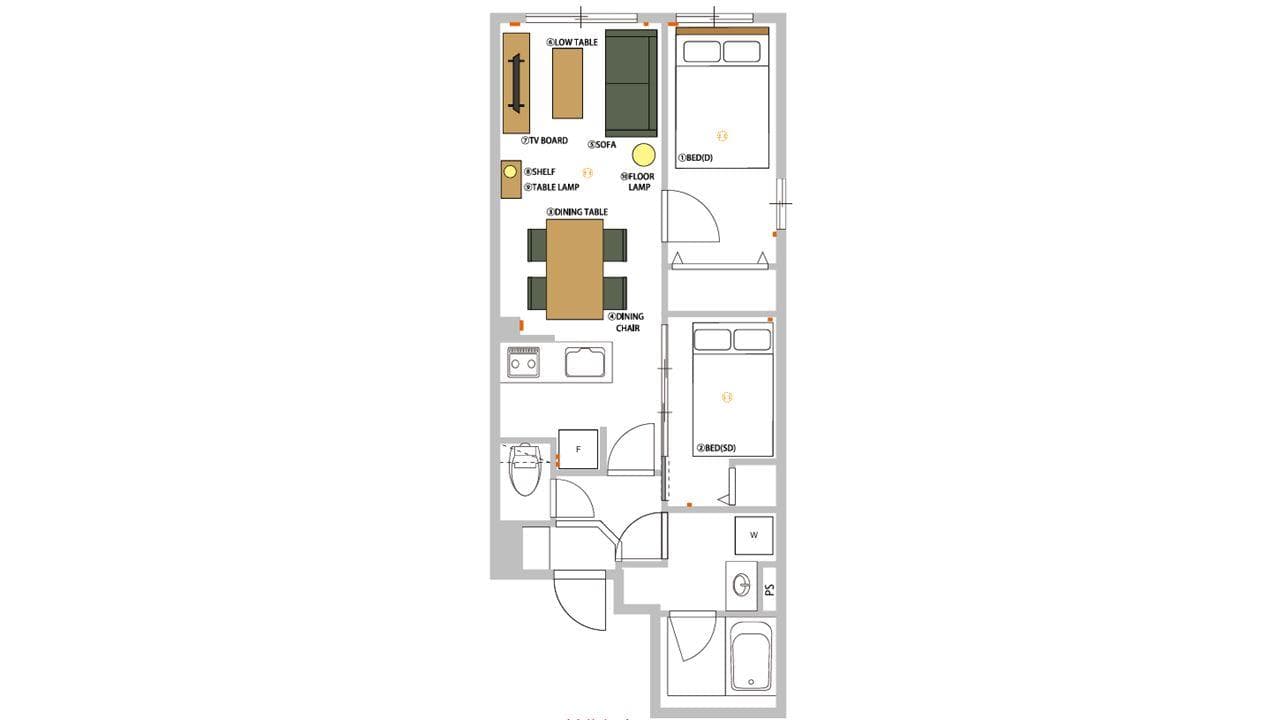 Preview floorplan of SangenjayaⅣ