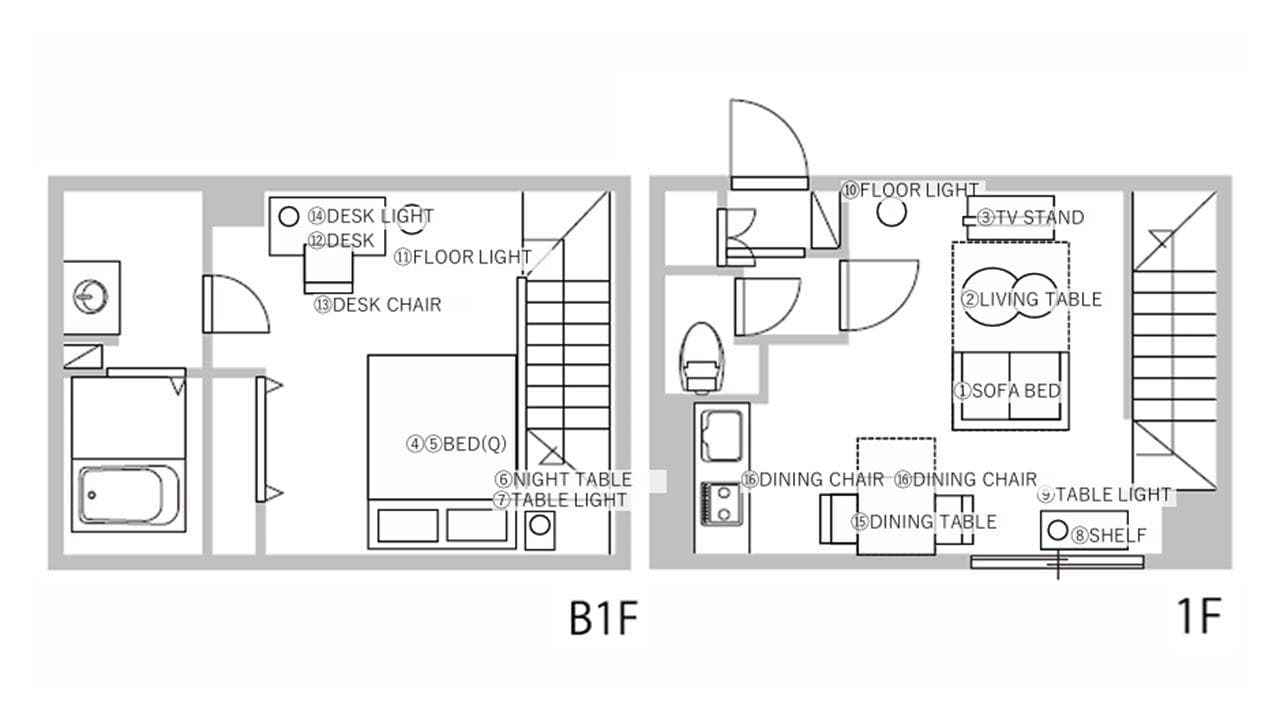 Preview floorplan of Setagaya okusawa