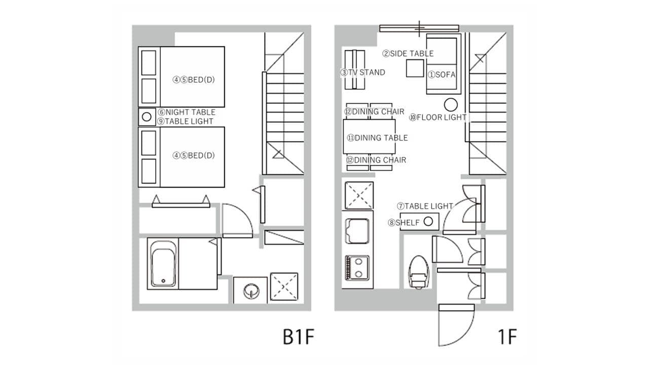 Preview floorplan of Setagaya okusawa