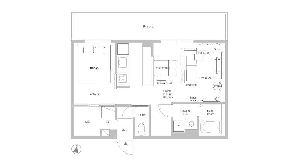 Preview floorplan of Setagaya okusawa