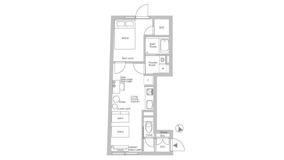 Preview floorplan of Tabata