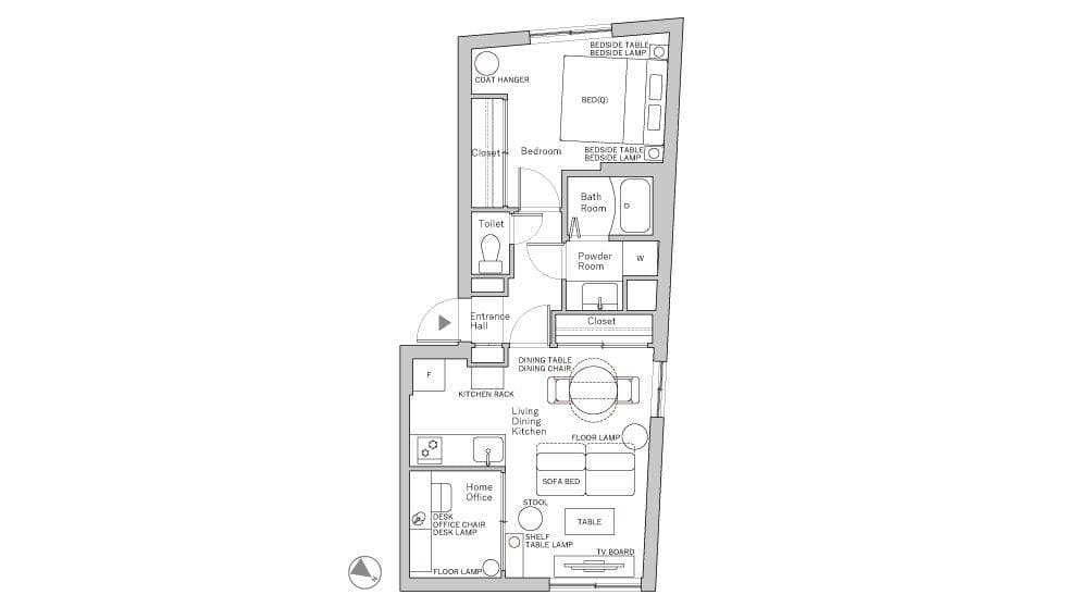 Preview floorplan of Togoshi ginza