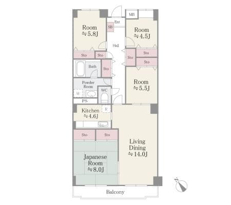 Preview floorplan of The Fifth Jubiya Building