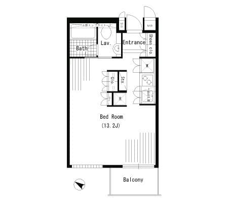 Preview floorplan of LinkS.