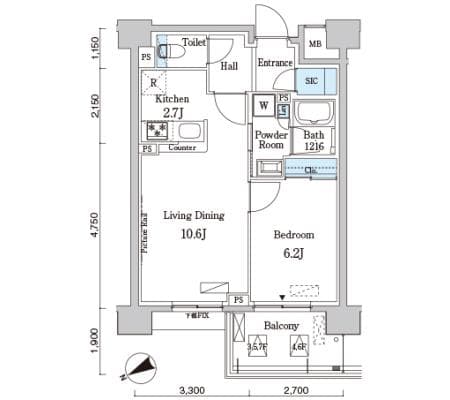 Preview floorplan of Cape Belvuecourt