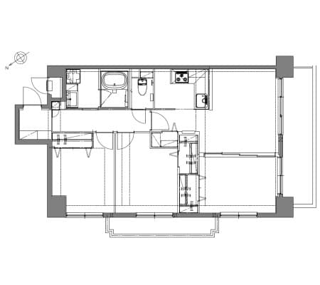 Preview floorplan of Raphine Tachikawa