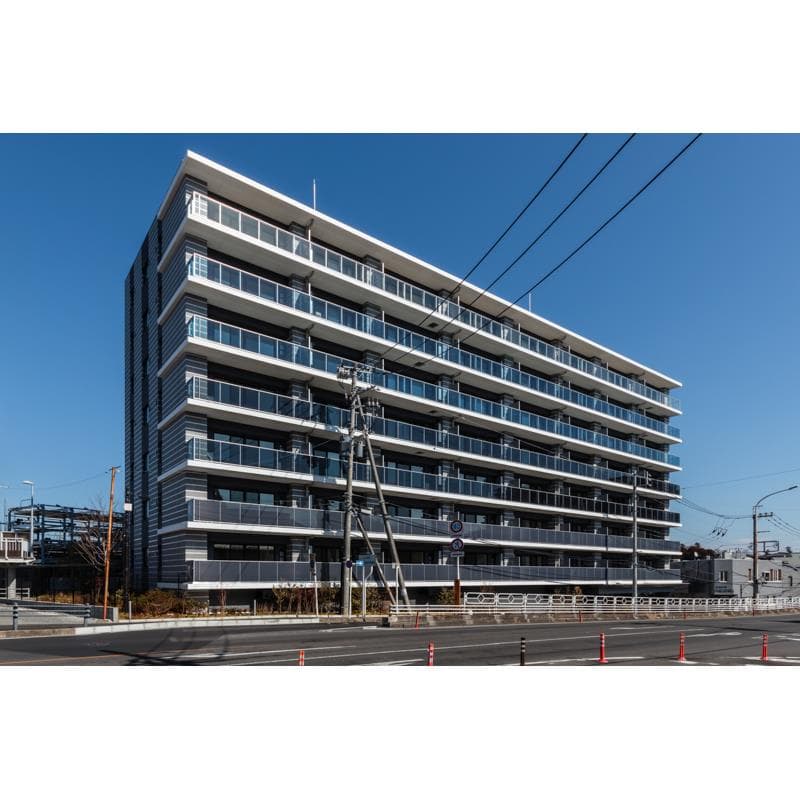 Main exterior of Two-chome Park Holmes Akebono