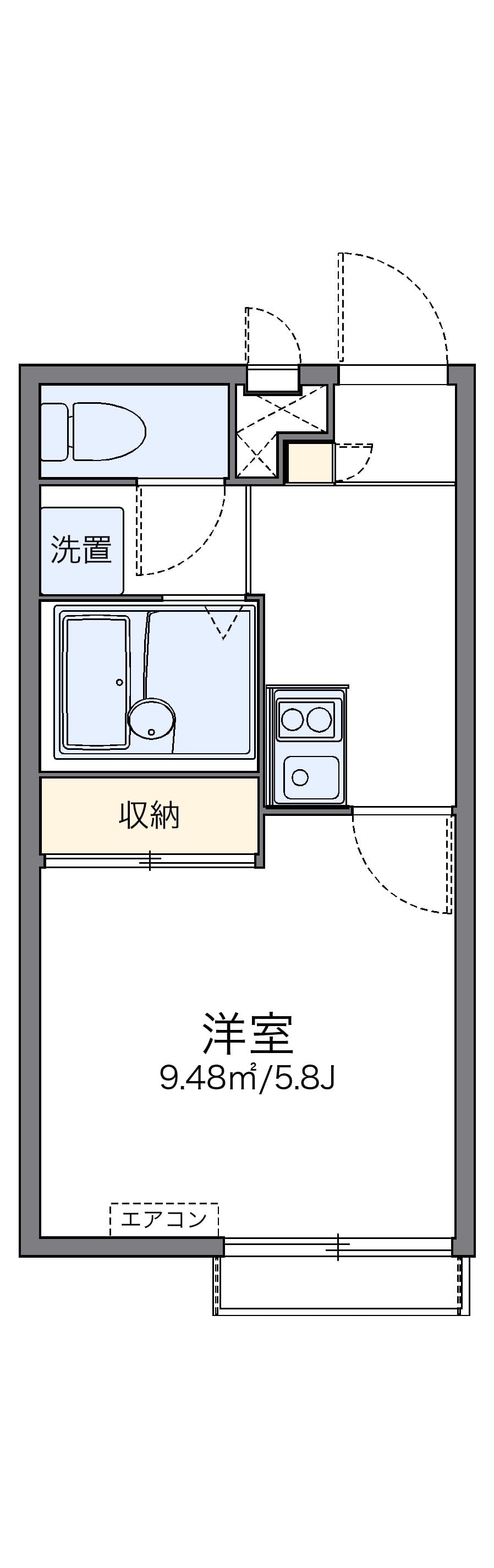Preview floorplan of leopalace Haworth