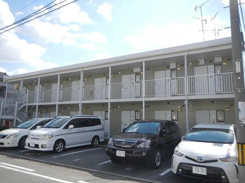 Main exterior of leopalace De・Jima Minato