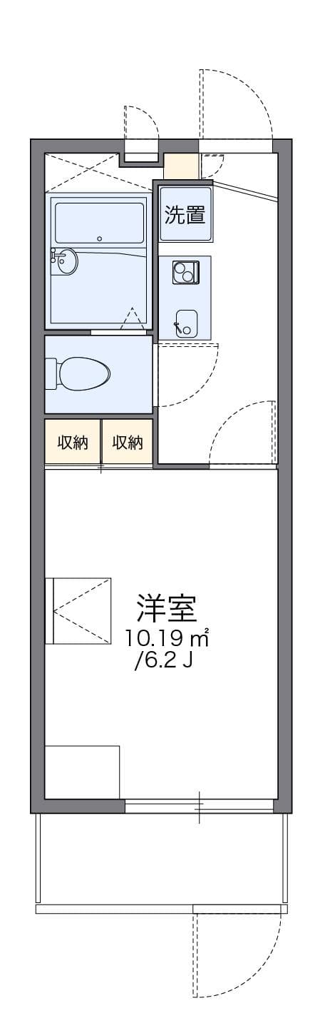Preview floorplan of leopalace Persimmon II