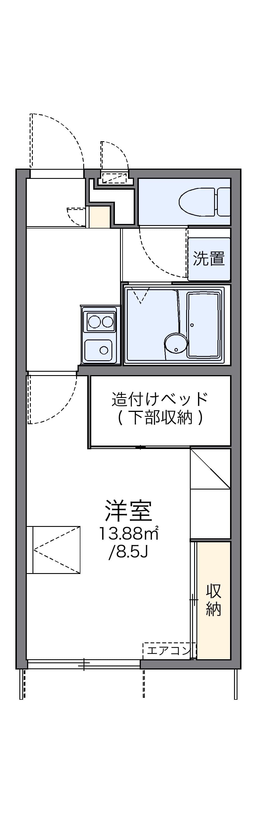Preview floorplan of leopalace CS River