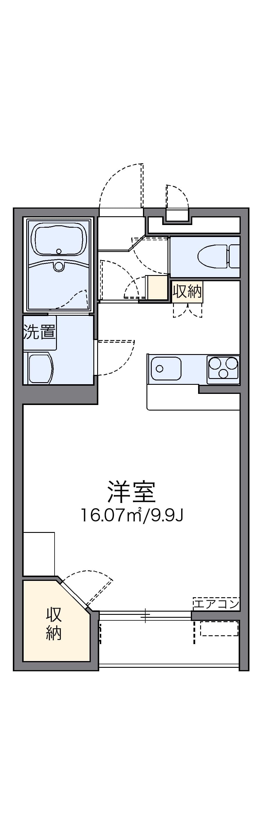 Preview floorplan of leopalace Maison East Town