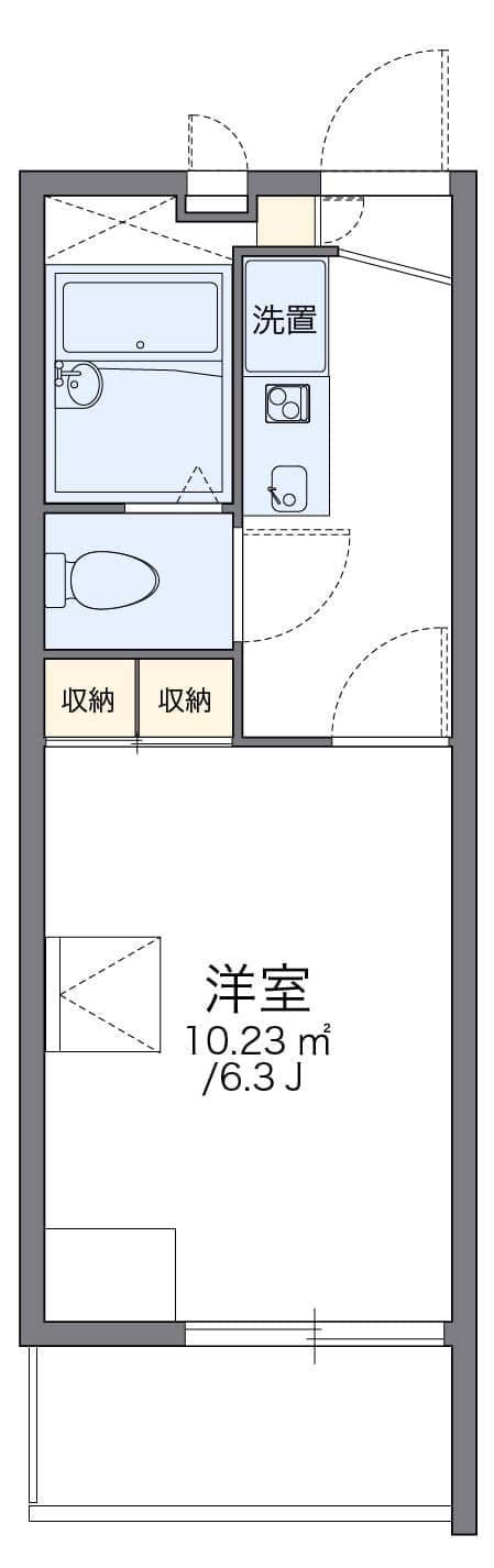 Preview floorplan of leopalace Parkside Grace