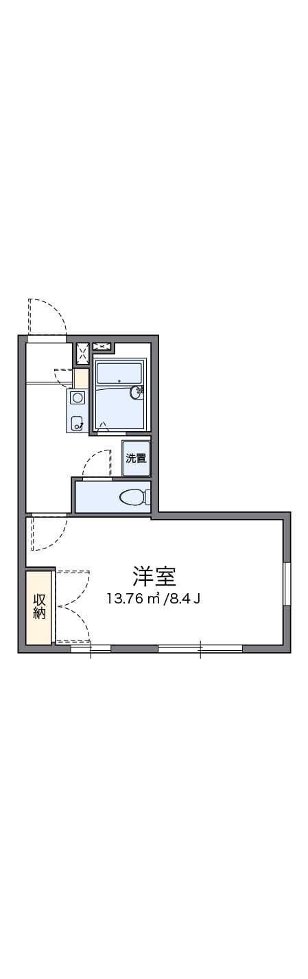Preview floorplan of leopalace Kumi