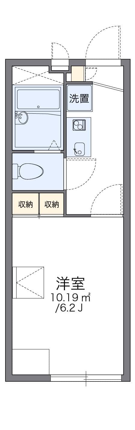Preview floorplan of leopalace Nagai Kouen