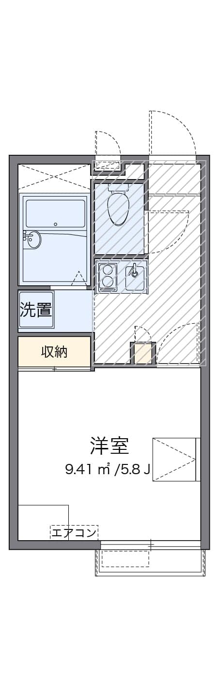 Preview floorplan of leopalace Sylphide