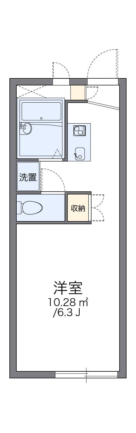 Preview floorplan of leopalace Tokiwa
