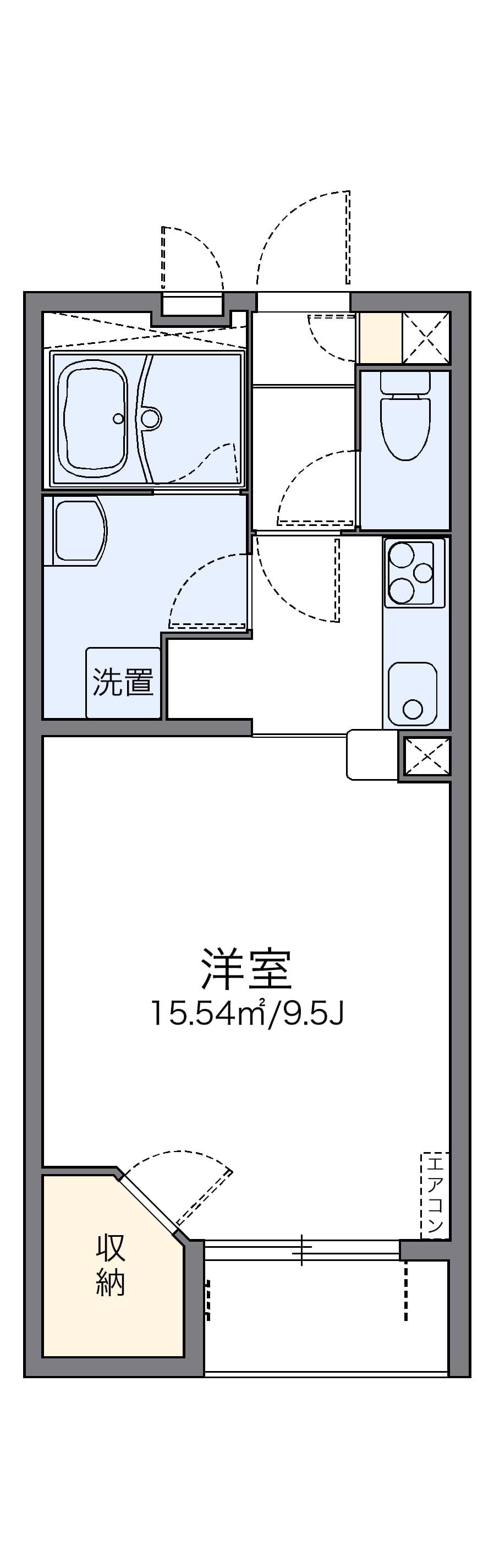 Preview floorplan of LEONEXT Nishi Itami II