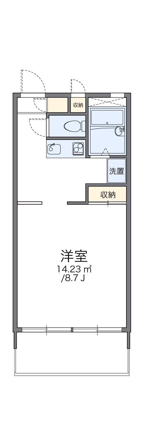 Preview floorplan of leopalace Yoshida