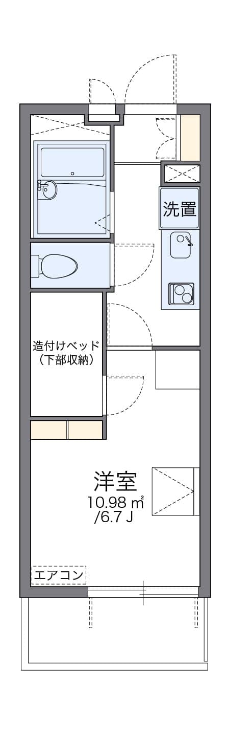 Preview floorplan of leopalace Verde Kosobe