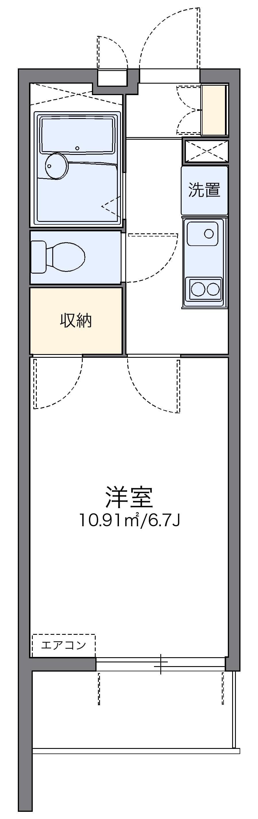 Preview floorplan of leopalace Toumei