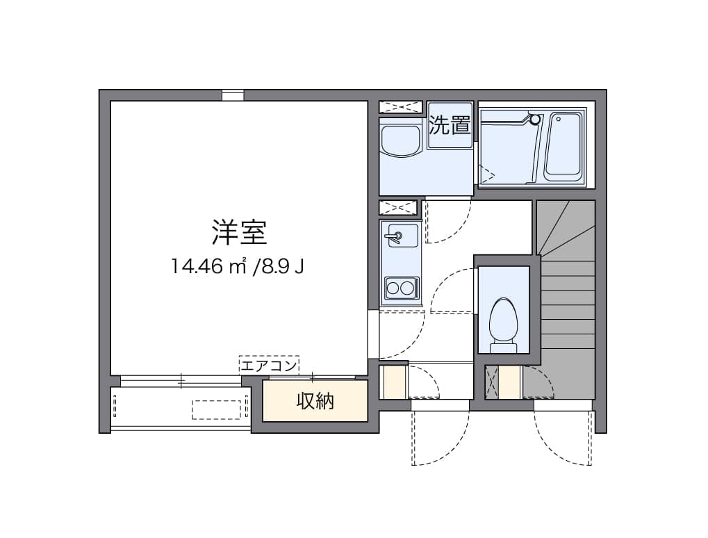 Preview floorplan of CLEINO Himawari Residence
