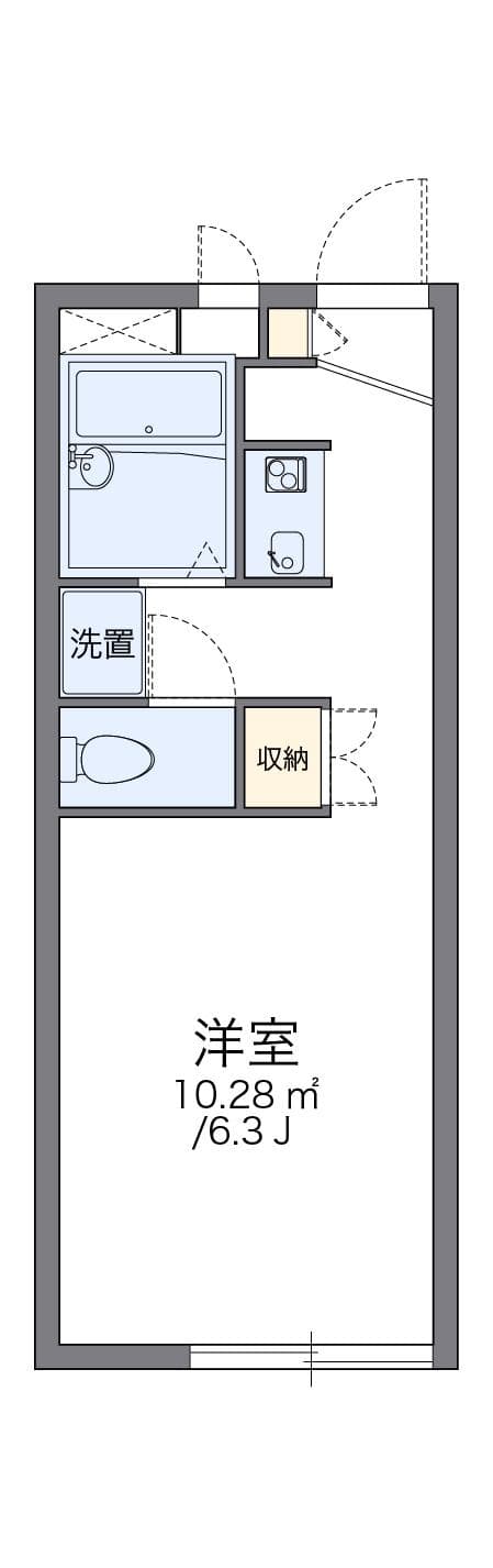 Preview floorplan of leopalace Matsubara House