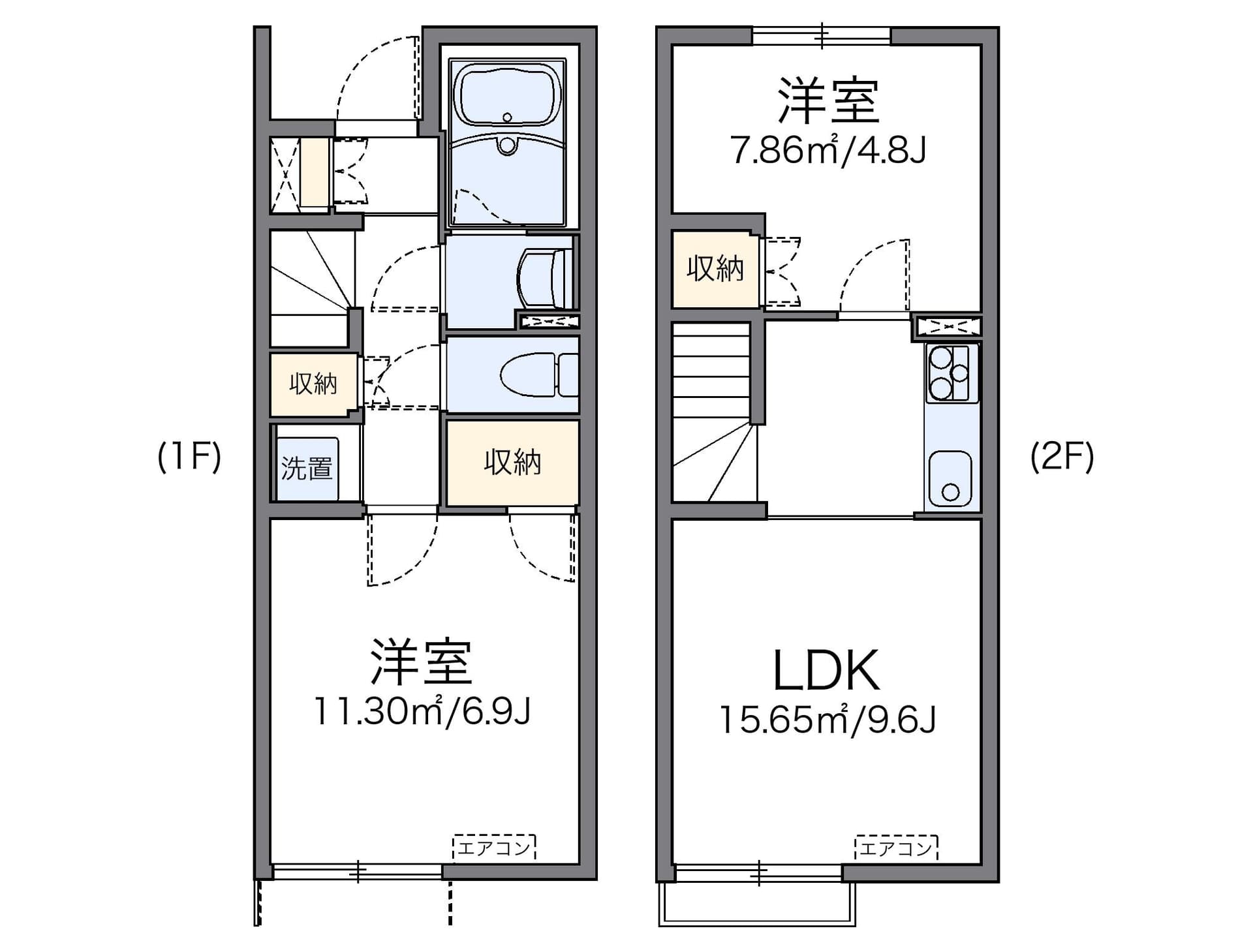 Preview floorplan of LEONEXT Sunny House Maehara