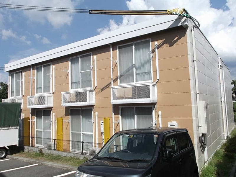 Main exterior of leopalace Sanda Uchida Nigoukan