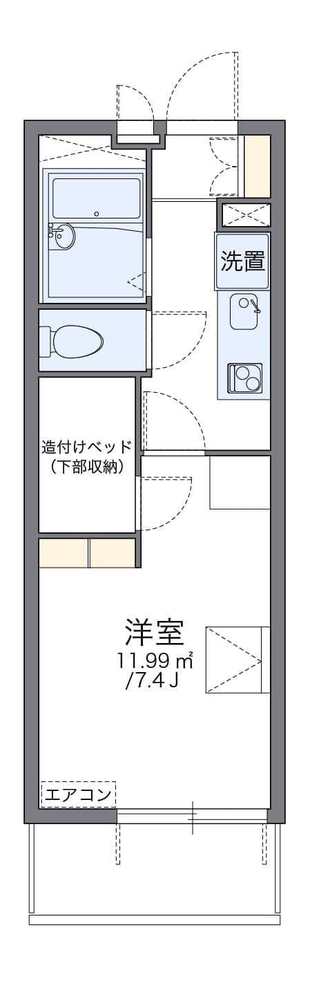 Preview floorplan of leopalace Niza Sun Heights