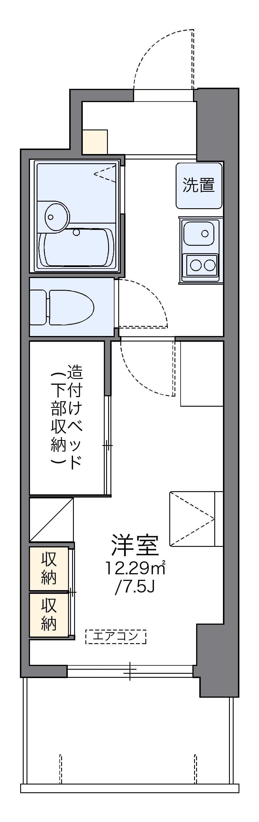 Preview floorplan of leopalace Green Hill