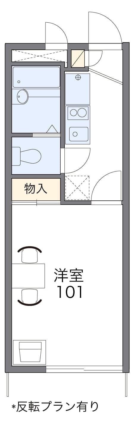Preview floorplan of leopalace Cosmo