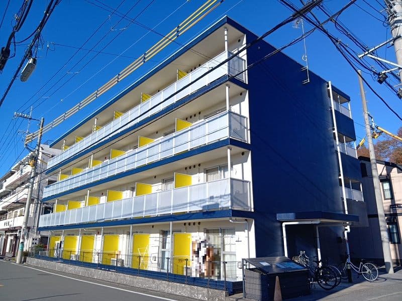 Main exterior of leopalace Okurayama Eclair