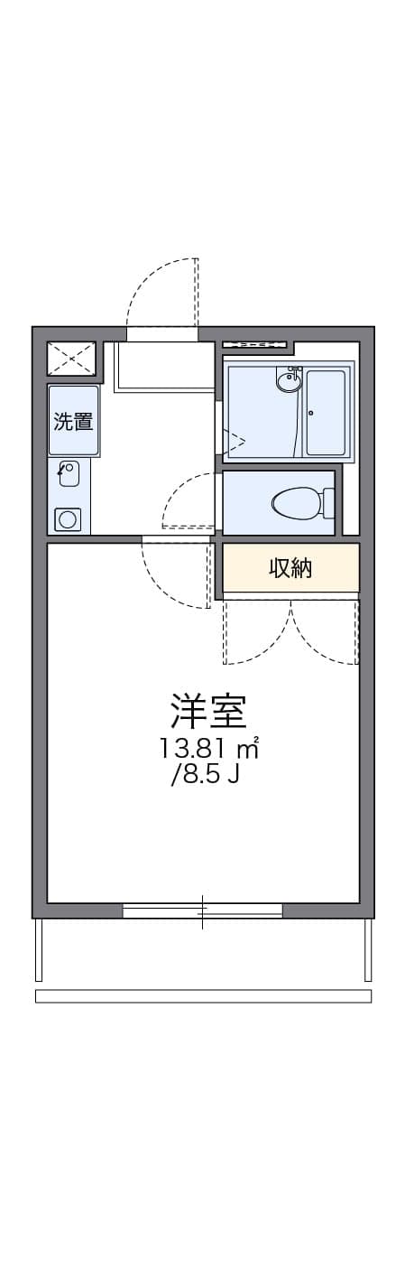 Preview floorplan of leopalace KOKADO