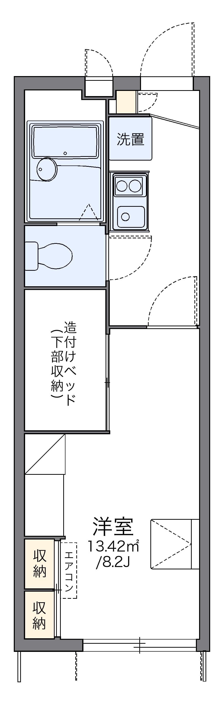 Preview floorplan of leopalace Musashino Dai3