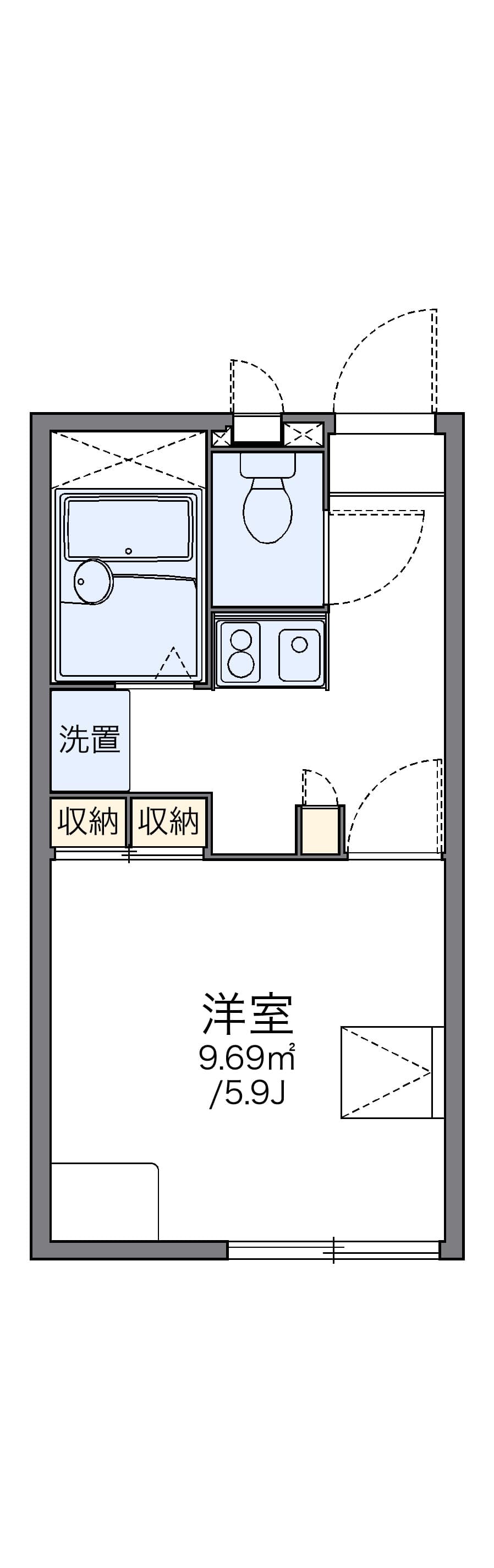 Preview floorplan of leopalace Victoire