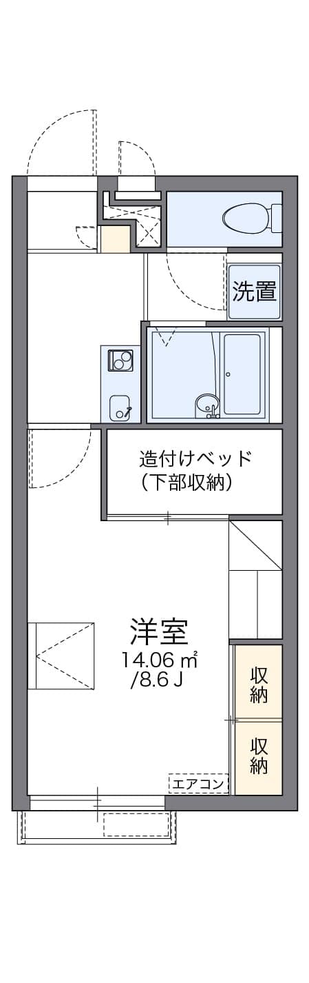 Preview floorplan of leopalace Sansara