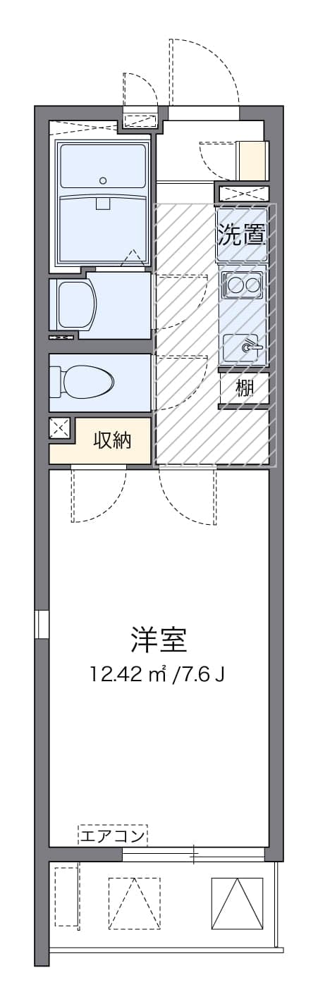 Preview floorplan of CLEINO Dwell Okubo B