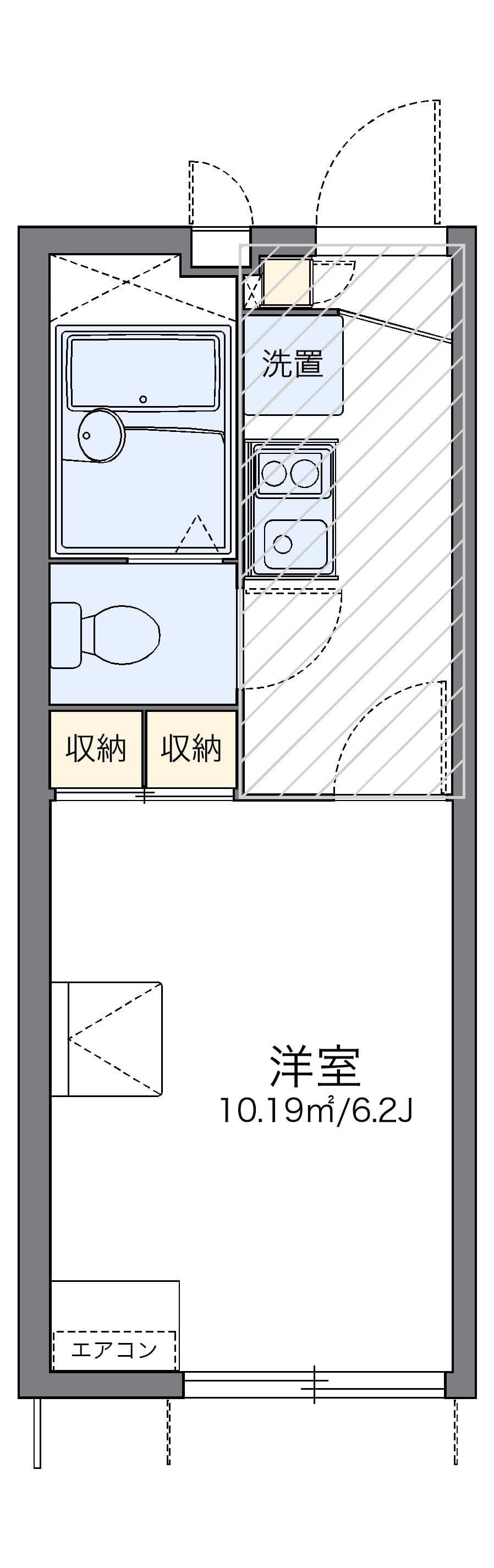 Preview floorplan of leopalace Bara
