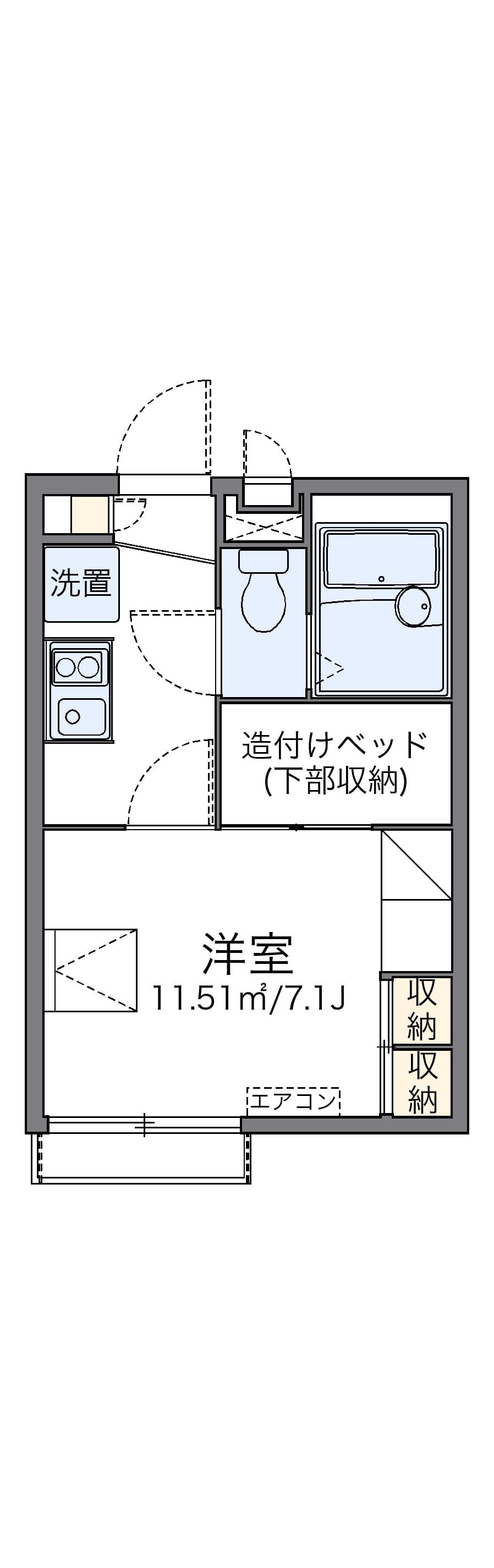 Preview floorplan of leopalace Bon Soleil Tateba