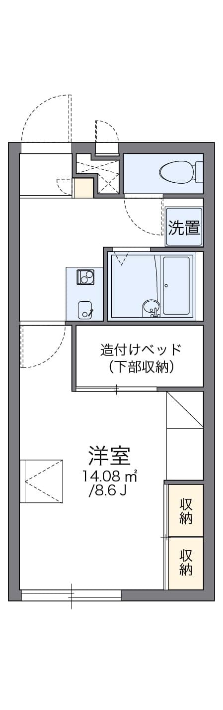 Preview floorplan of leopalace Tora