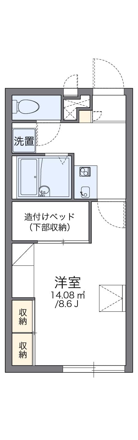 Preview floorplan of leopalace Hakuzanso