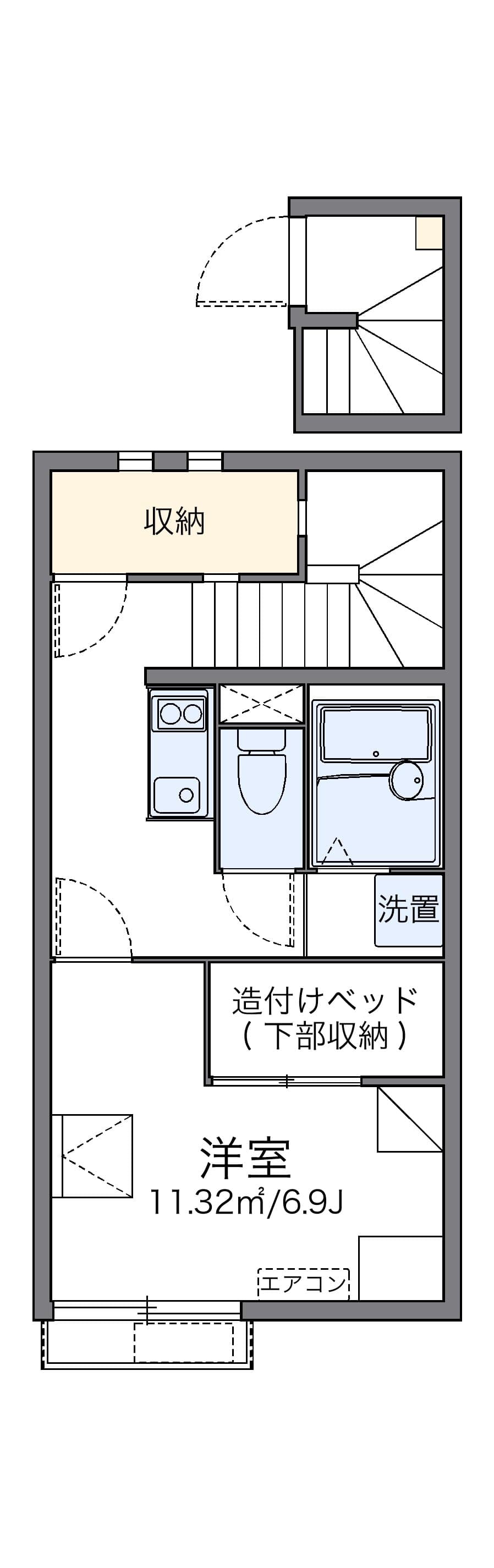 Preview floorplan of LEONEXT Bersignon