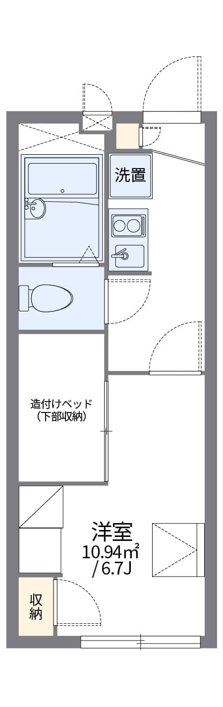 Preview floorplan of leopalace Sky Blue