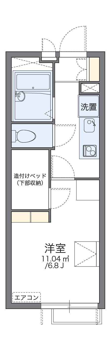Preview floorplan of leopalace Shimo